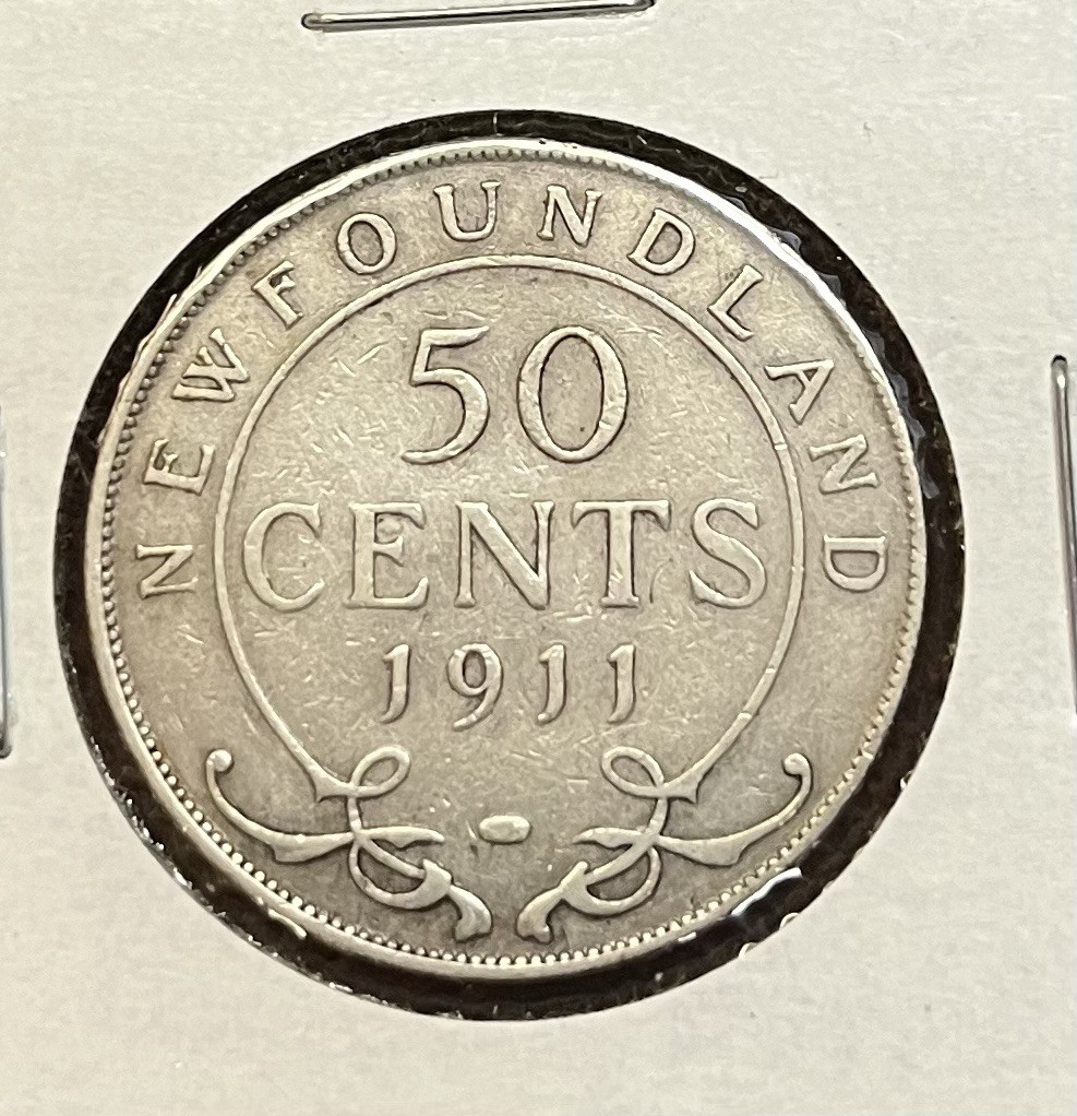 1911,Newfoundland Fifty Cents