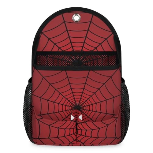 Spiders Web Red Wall Hanging Storage Basket,Door Storage Organizer Bag Color-10