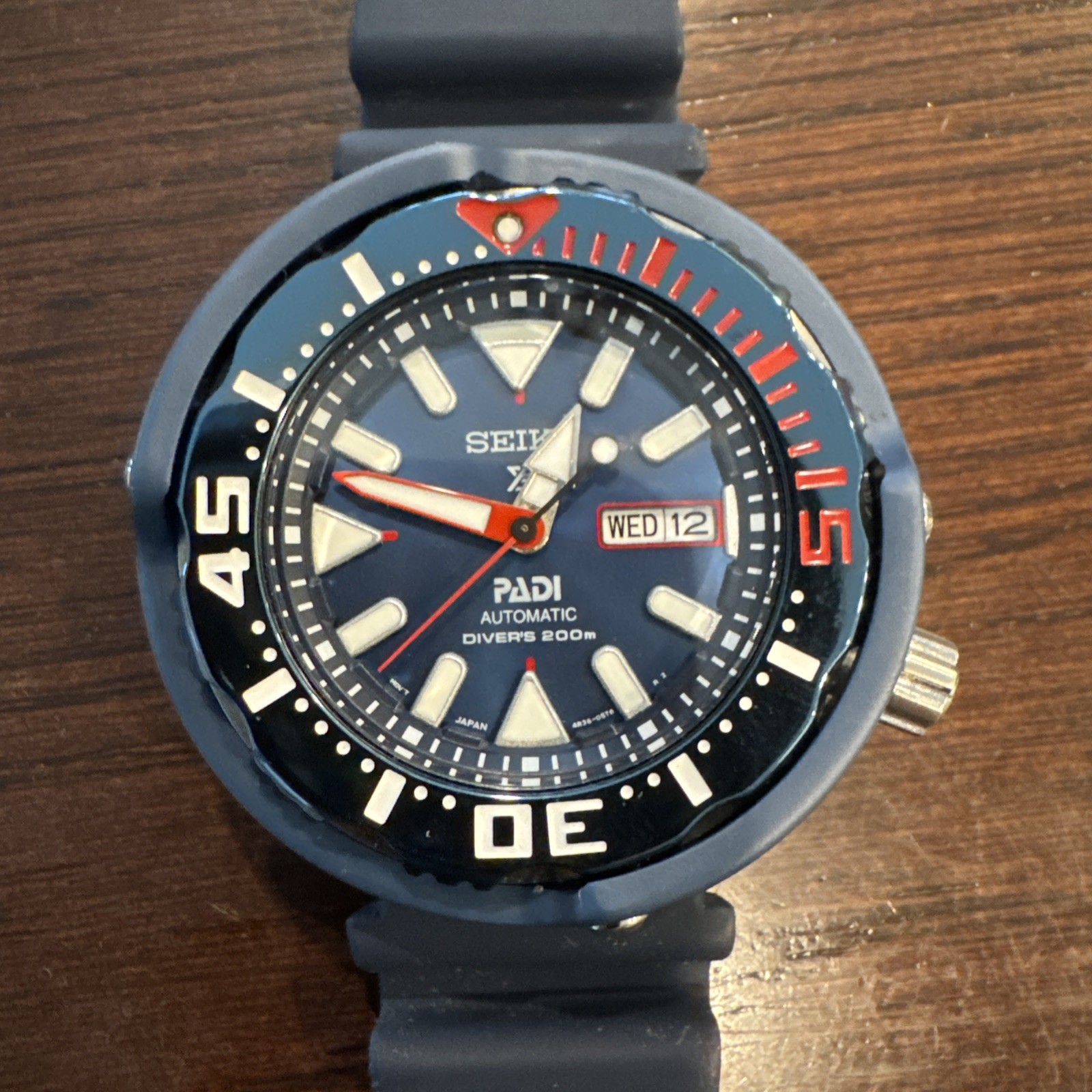 SEIKO ProspeX PADI SRPA83 PADI SPECIAL EDITION 4R36 Automatic Watch