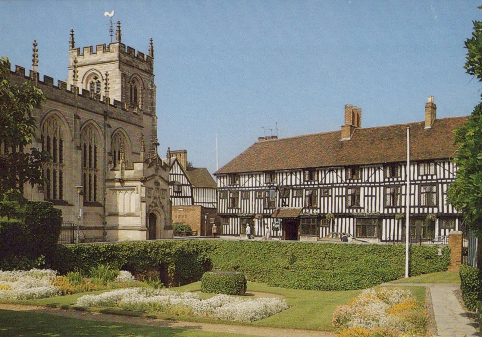 Warwickshire Postcard - Stratford-Upon-Avon Guild Chapel VT598