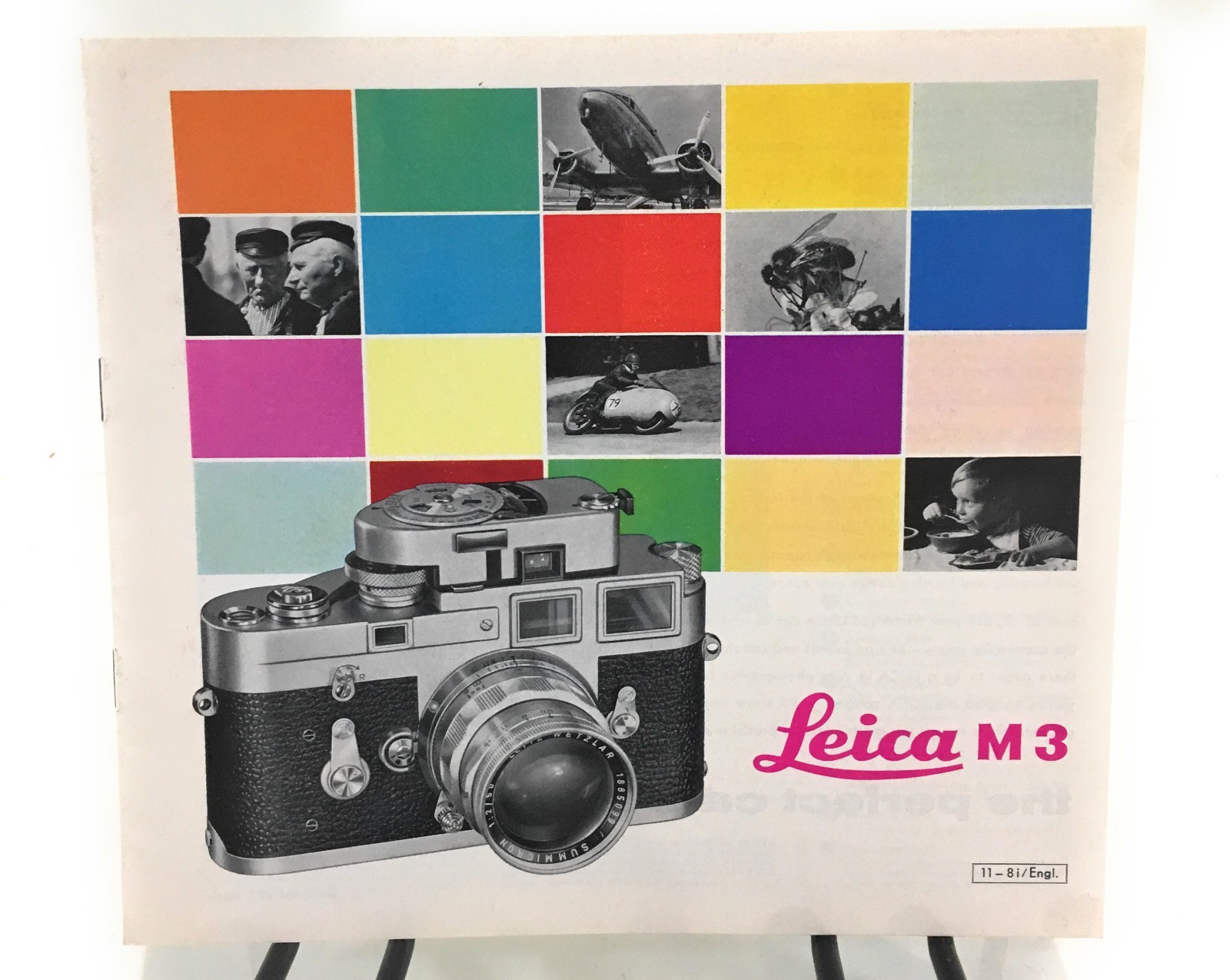 Vintage Leica Leitz M3 Camera Photography Catalog Brochure Bodies Lenses