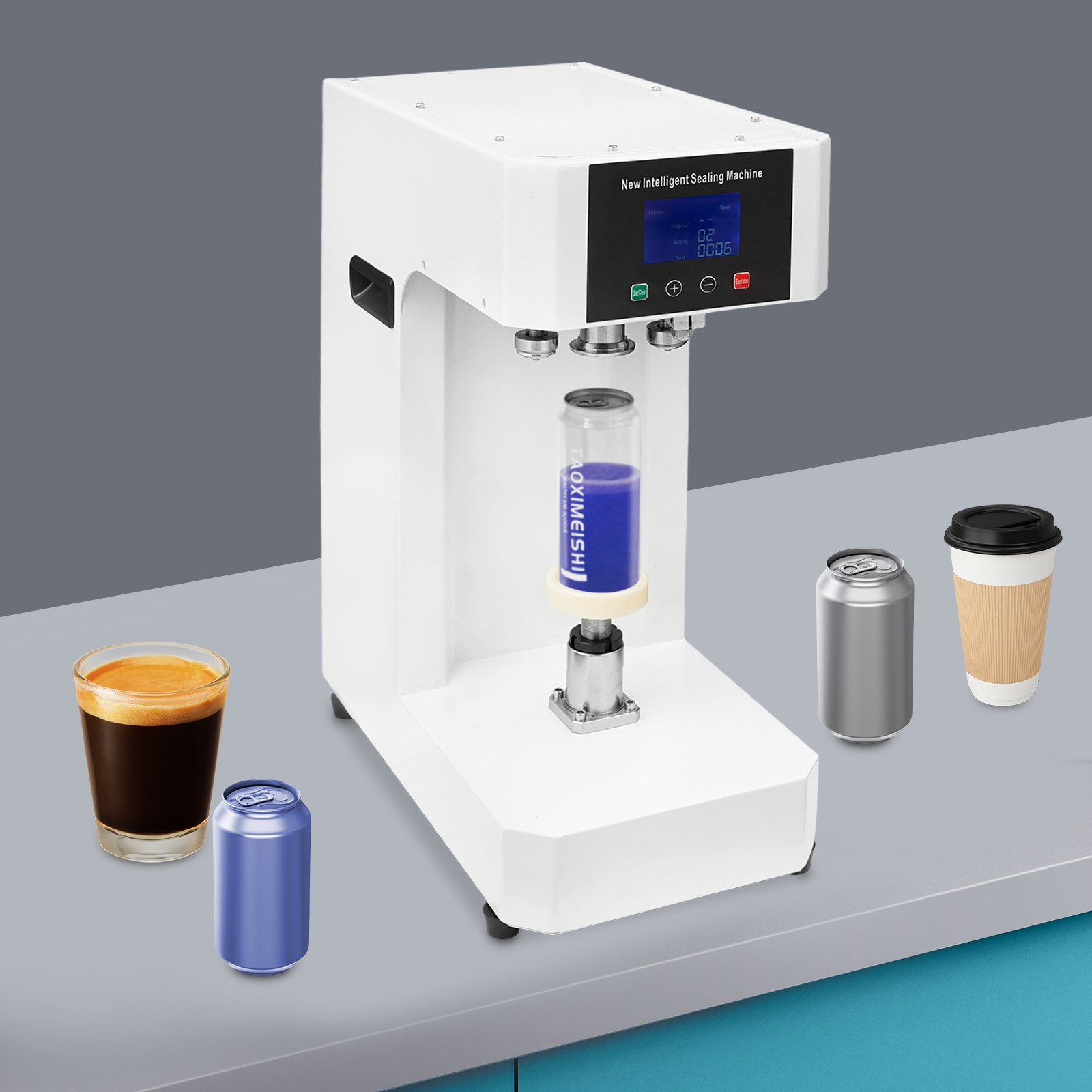 Automatic Commercial Can Sealer Machine for Efficient Beverage Sealing