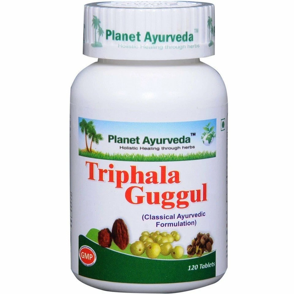 Planet Ayurveda Triphala Guggul - 120 Tablets