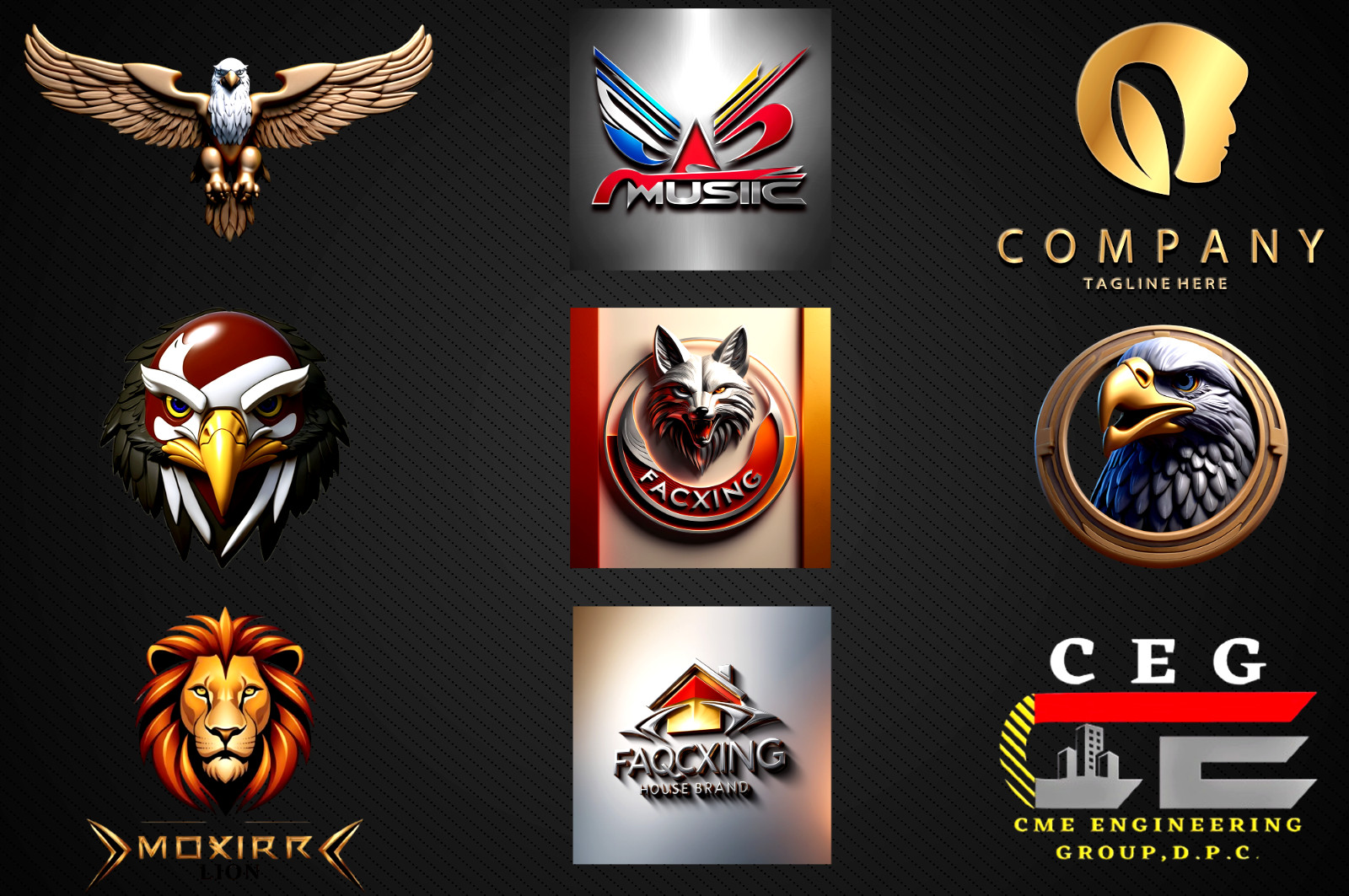 minimalist unlimited professional logo designer