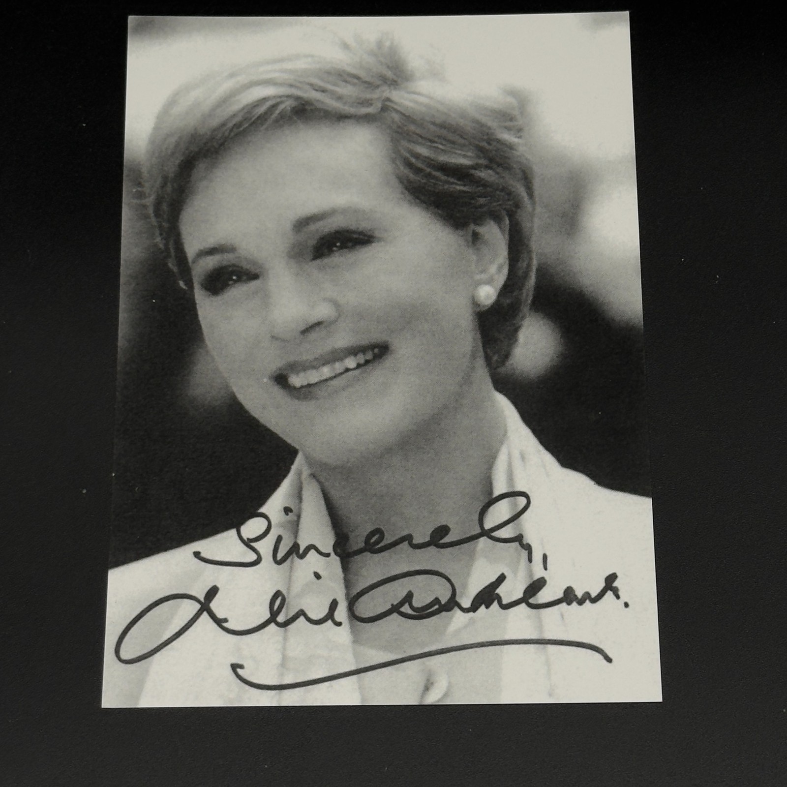 Julie Andrews Signed 5x7 Photo Autograph The Sound of Music Hand Signed Auto