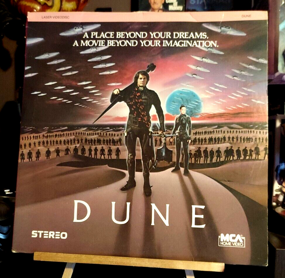 DUNE laserdisc LD David Lynch Frank Herbert 1985 sci-fi cult classic