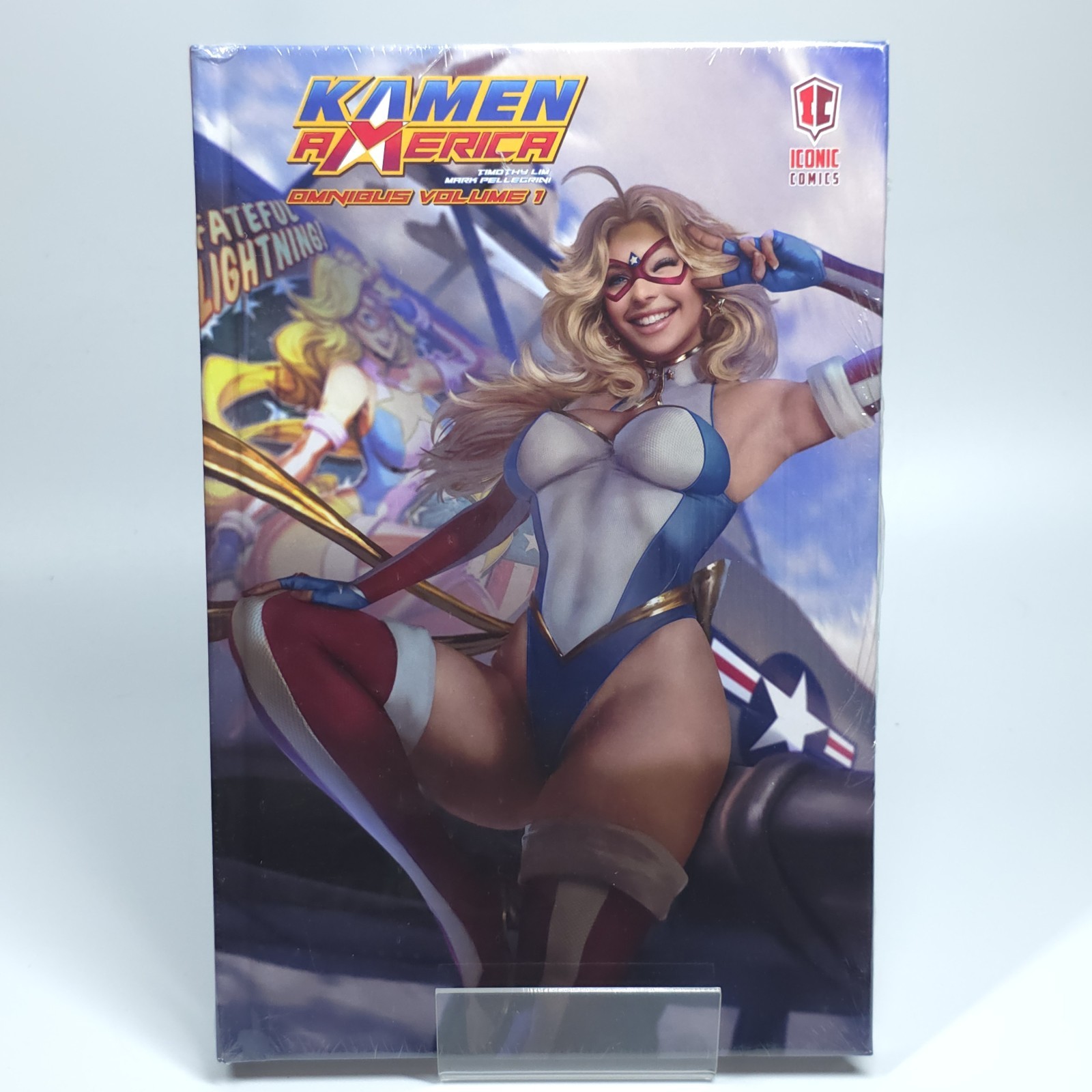 Kamen America Omnibus Vol 1 (Iconic Comics, 2021) • Hardcover • Shikari Cover