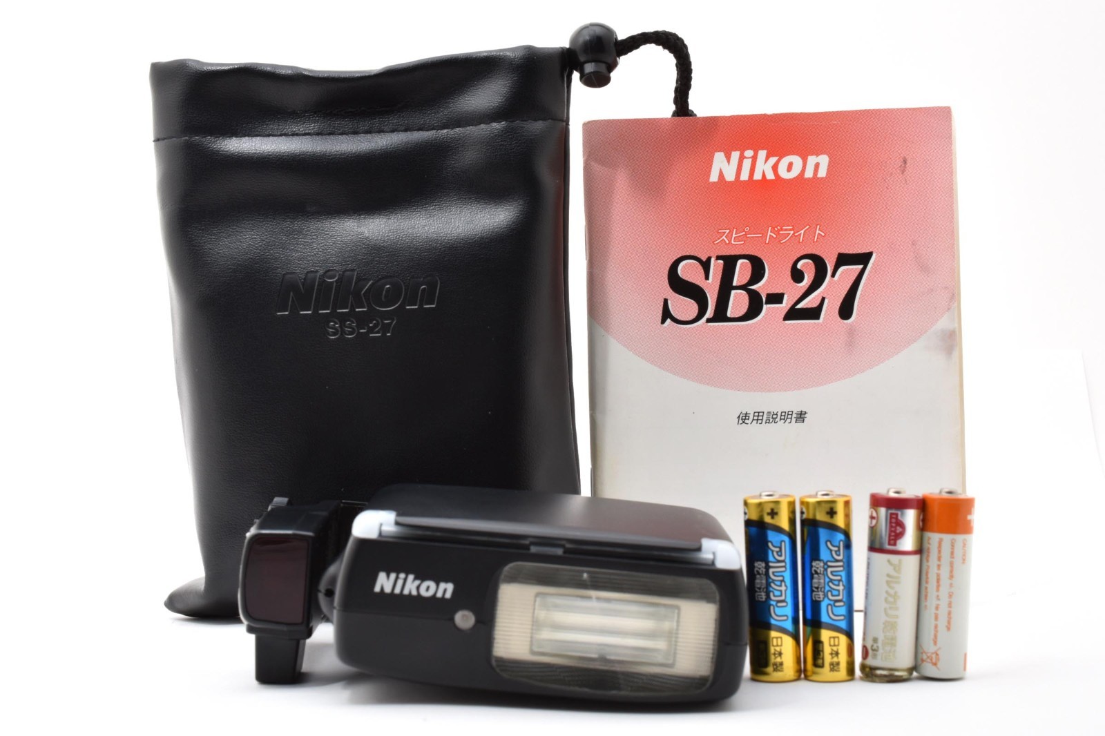 🚀🎁《MINT in CASE》Nikon Speedlight SB-27 Shoe Mount Flash From JAPAN