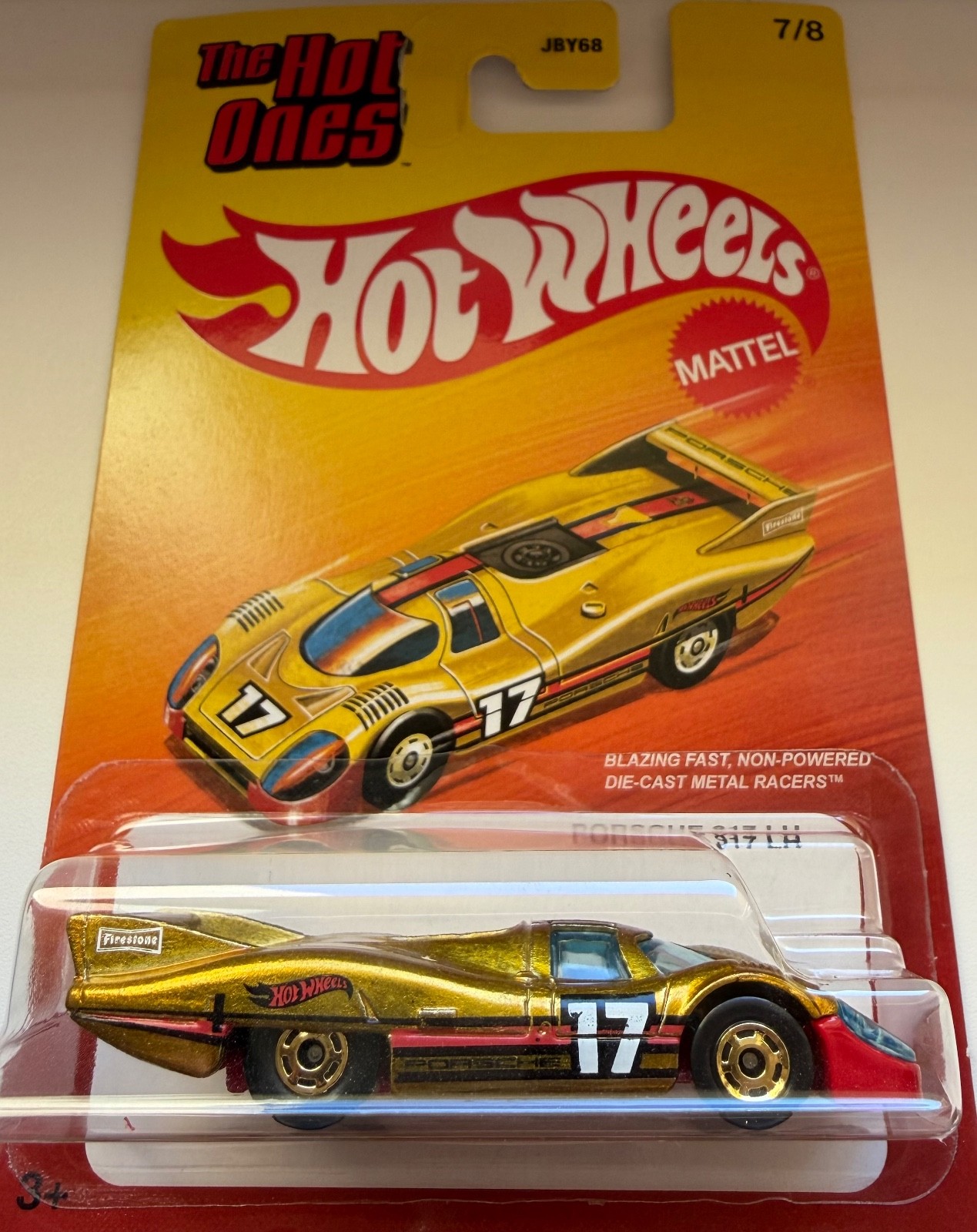 2025 Hot Wheels Hot Ones Porsche 917LH yellow