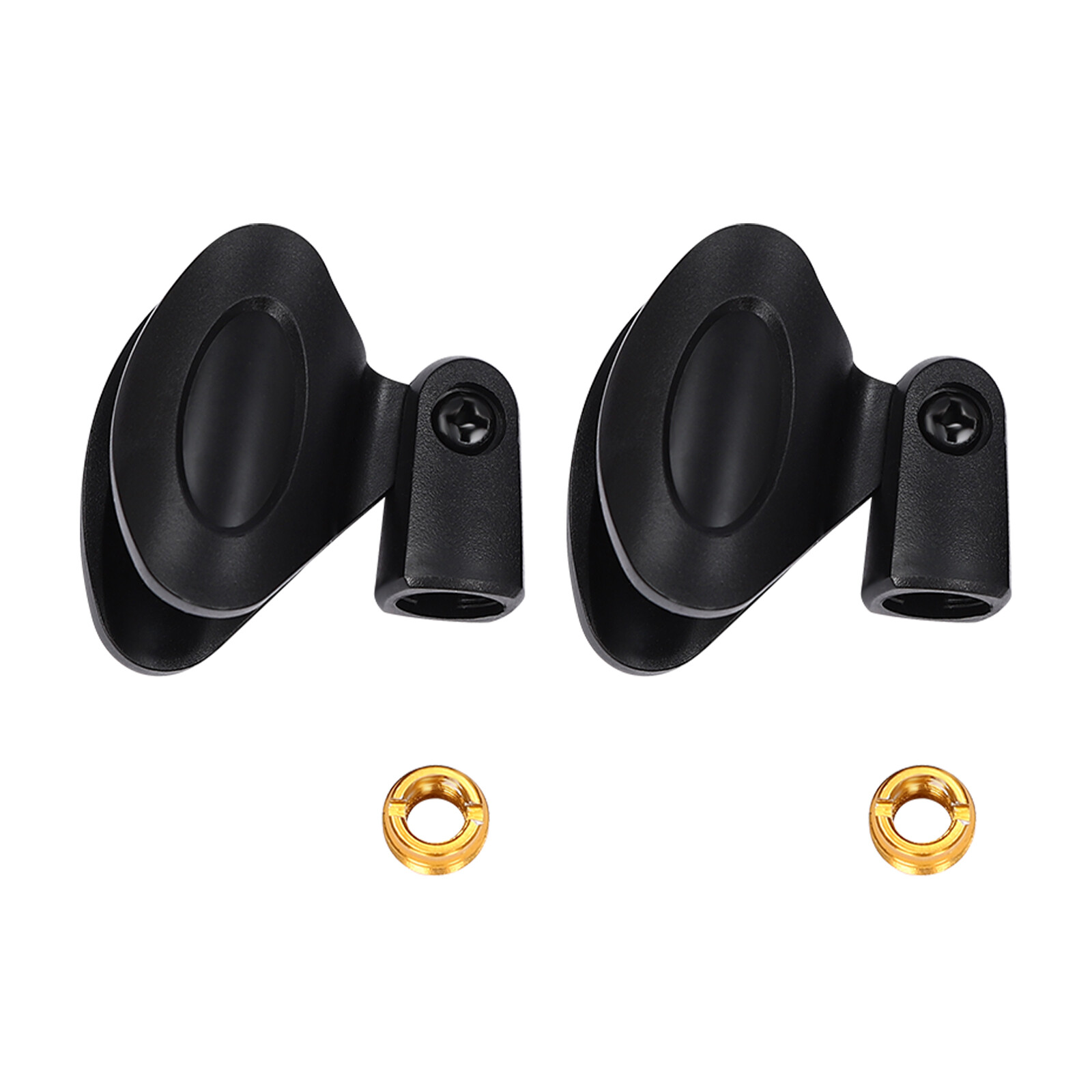 2*Microphone Clips Microphone Mic Clip Holders Universal Microphone Clip Holder