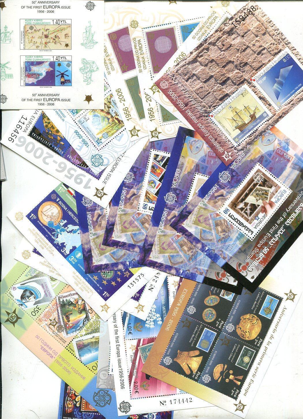 Blocklot 50 Years Europe/CEPT 17 Pcs. ** (MNH) (#84383)