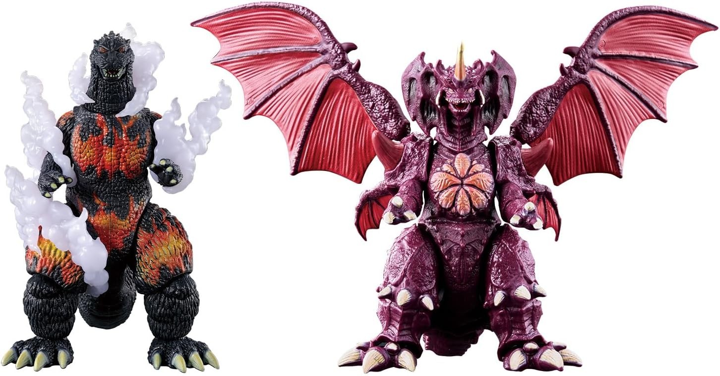 Bandai Godzilla Burning Godzilla vs Destoroyah Battle Set Figure Japan New