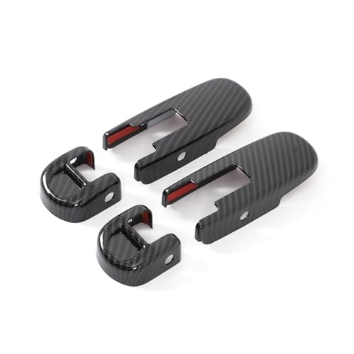 Hood Latch Lock Cover Trim for Hummer H2 2003-2009 Accessories, Carbon Fiber