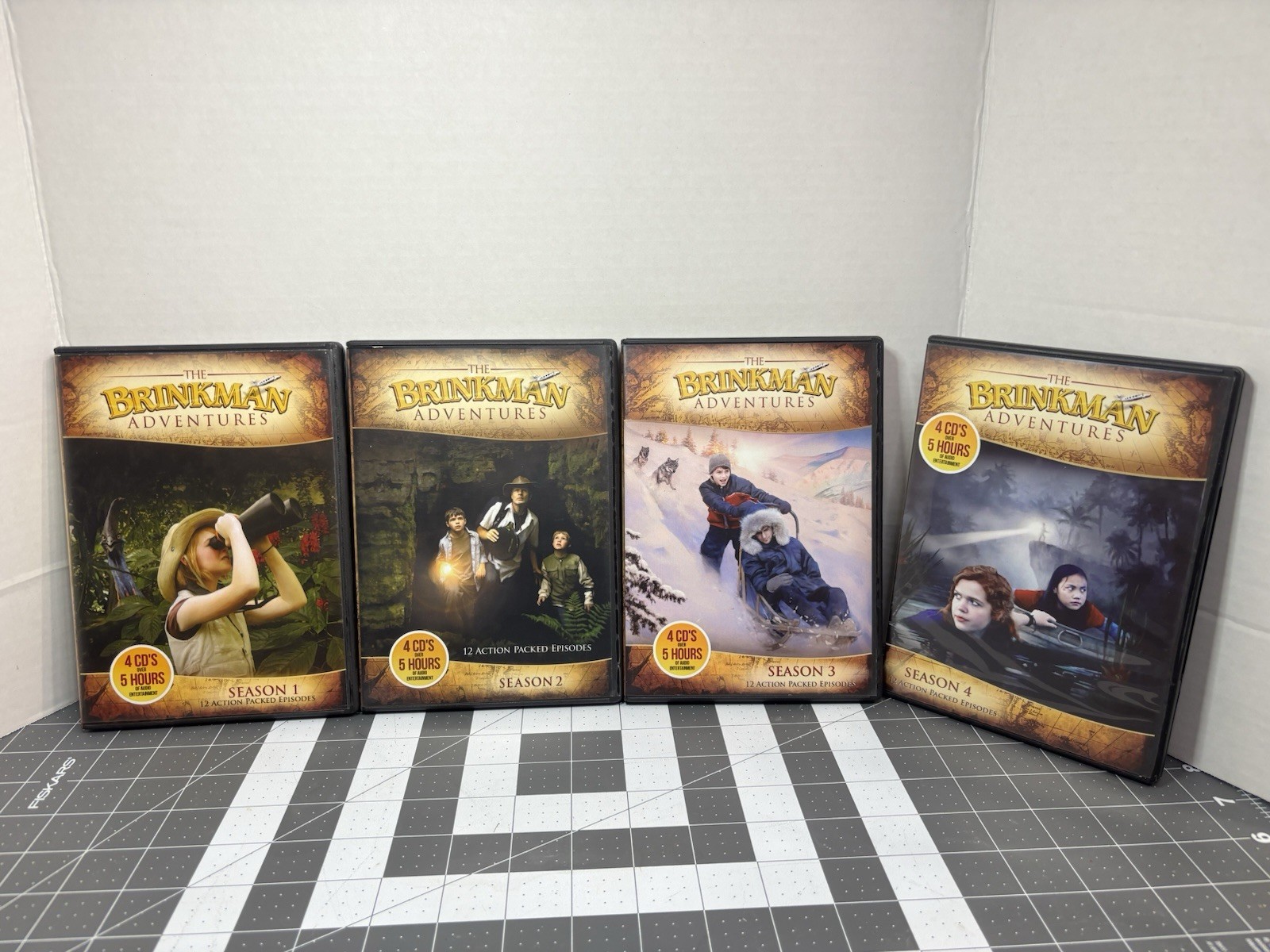 The Brinkman Adventures Season 1 2 3 4 Lot of 4 Family Radio Drama CDs CLEAN CD