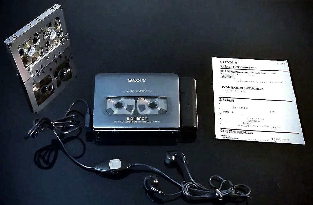 Cassette Walkman Sony WM-EX633 Serviced Fully Operational