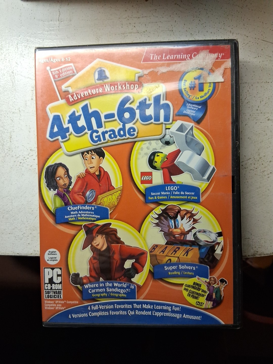 Adventure Workshop ( 4th- 5th Grade) Pc Cd Rom New (B57)