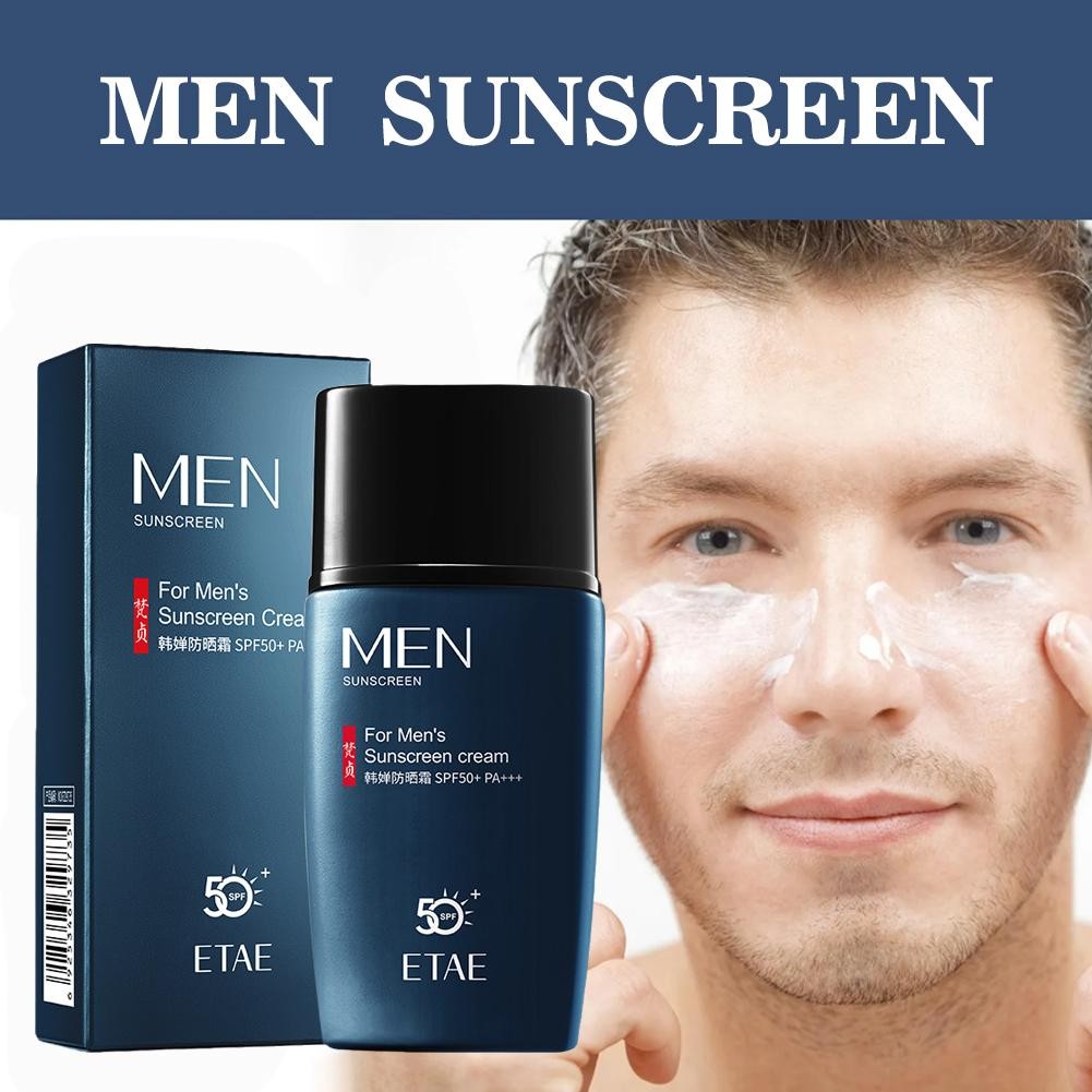 45g Men's Sunscreen Refreshing Moisturizing Sun Protection Isolation SPF50 K2M1