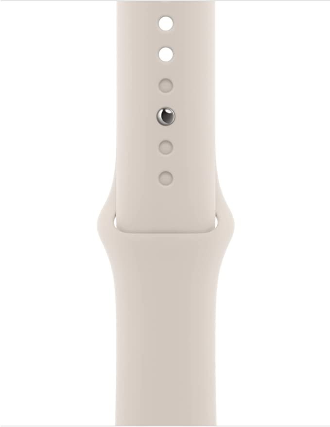 APPLE WATCH SPORT BAND(41MM|S/M) FOR APPLE WATCH SERIES 9 - STARLIGHT