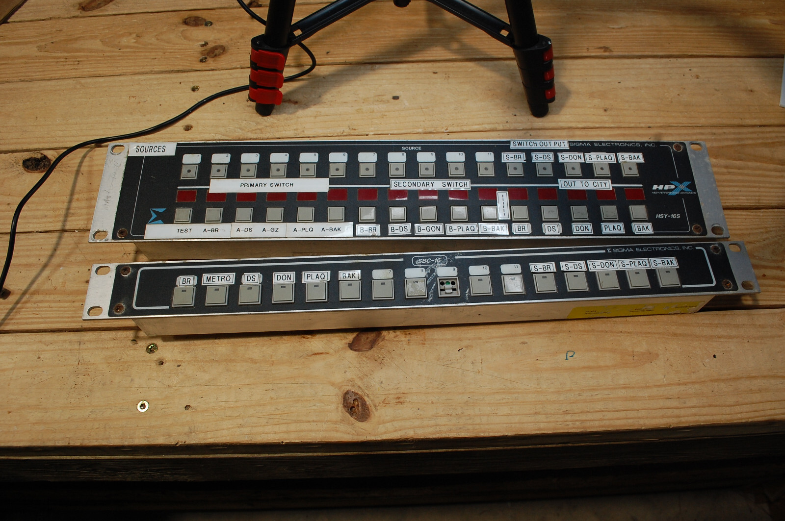 STS HSY-16S Sigma SBC-16 Electronics High Performance Switchers LOT