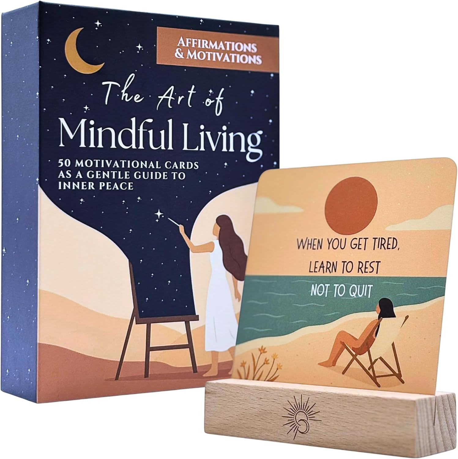 Positive Affirmation Cards for Women – 50 Daily Affirmation Cards for Mindfulnes