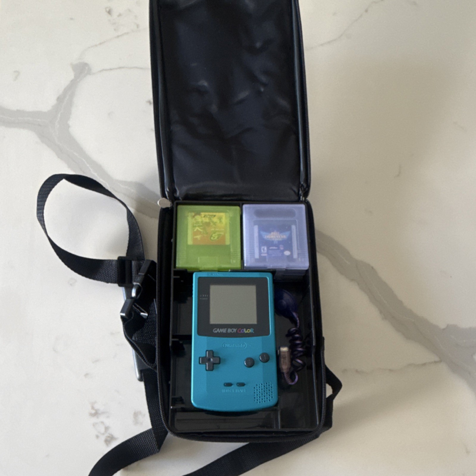 Nintendo Game Boy Color CGB-001 Console with assorted games!