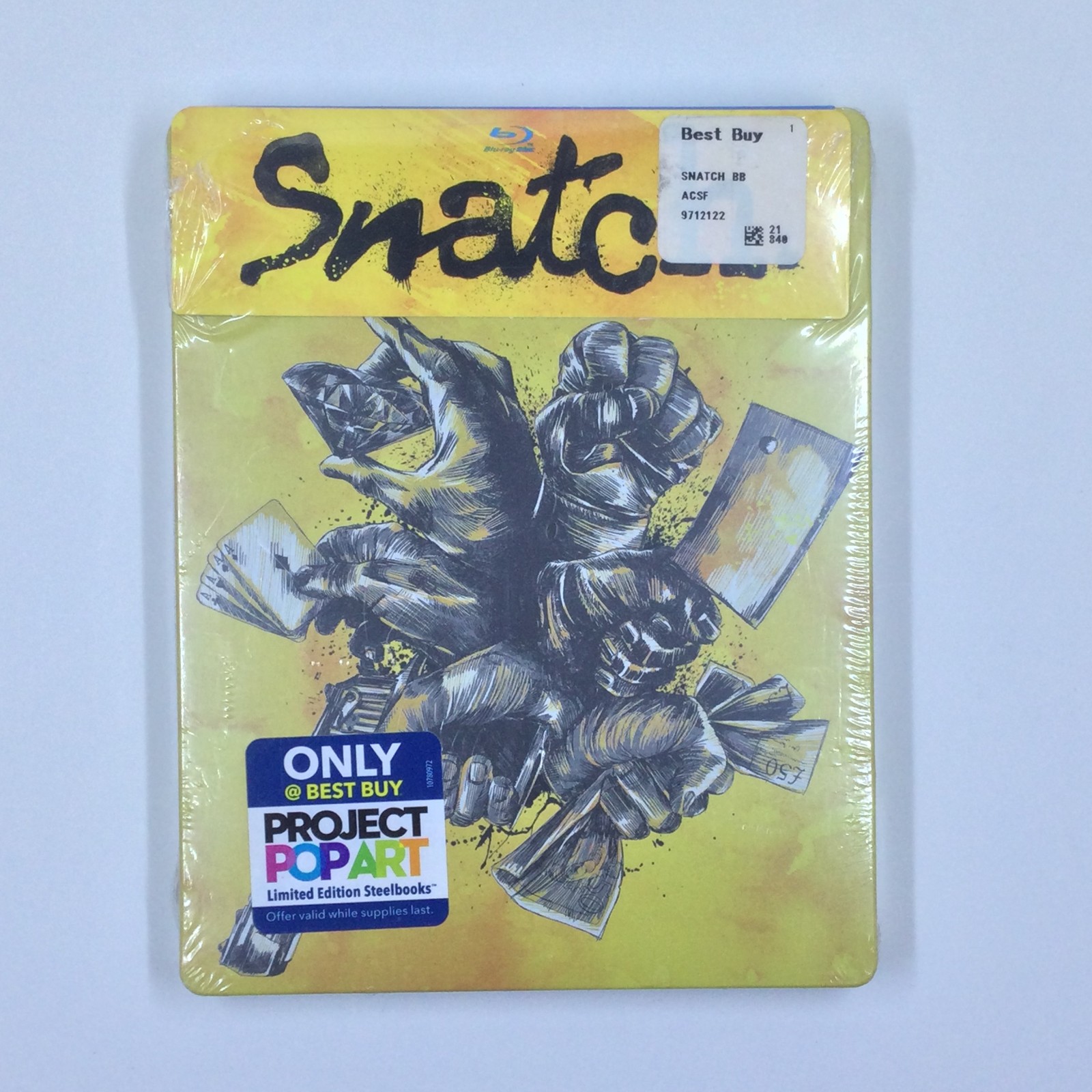 SNATCH  Movie Limited Steelbook Edition [ USA ] NEW BLU-RAY