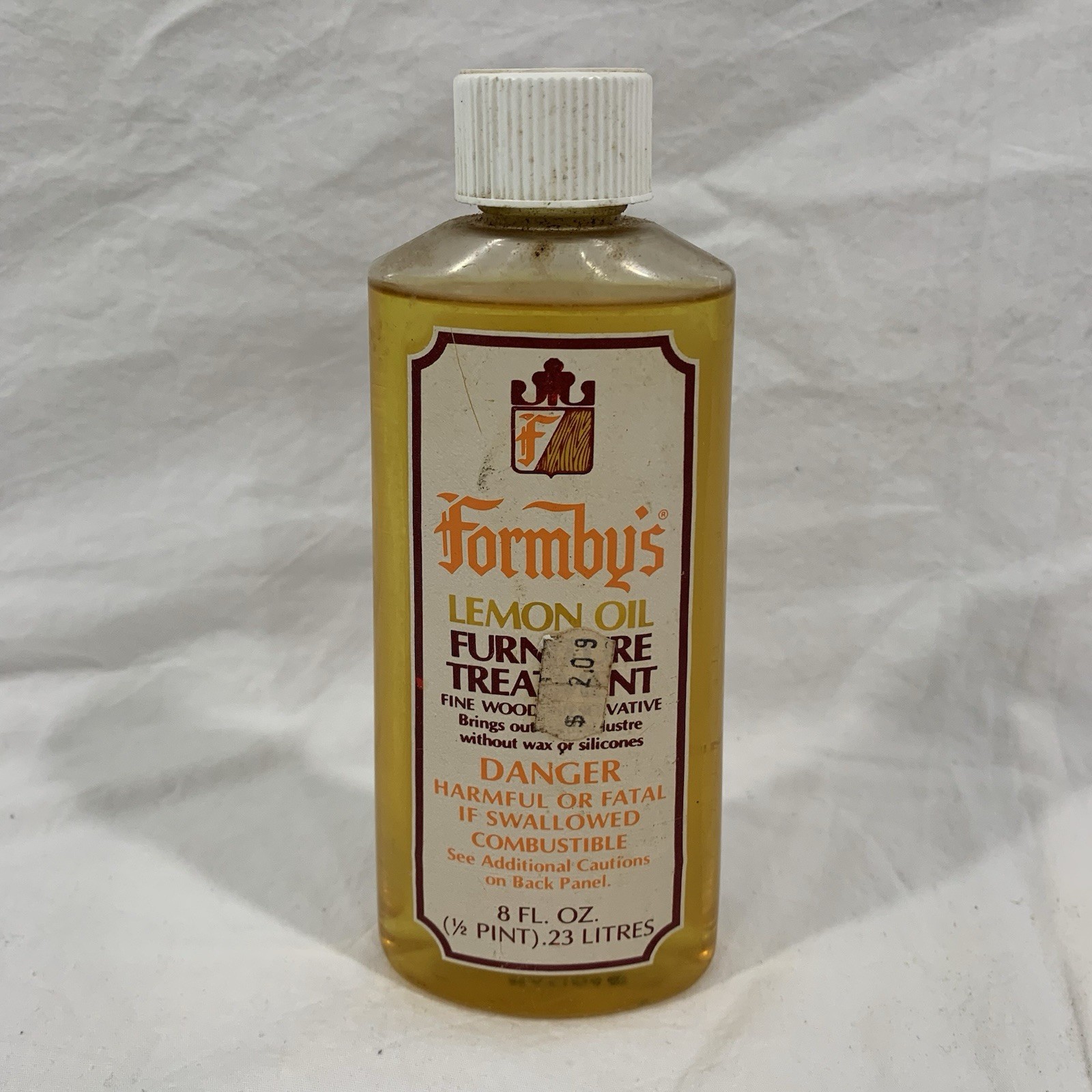Formby’s Lemon Oil Furniture Treatment Wood 8 oz Discontinued Vintage Cleaning