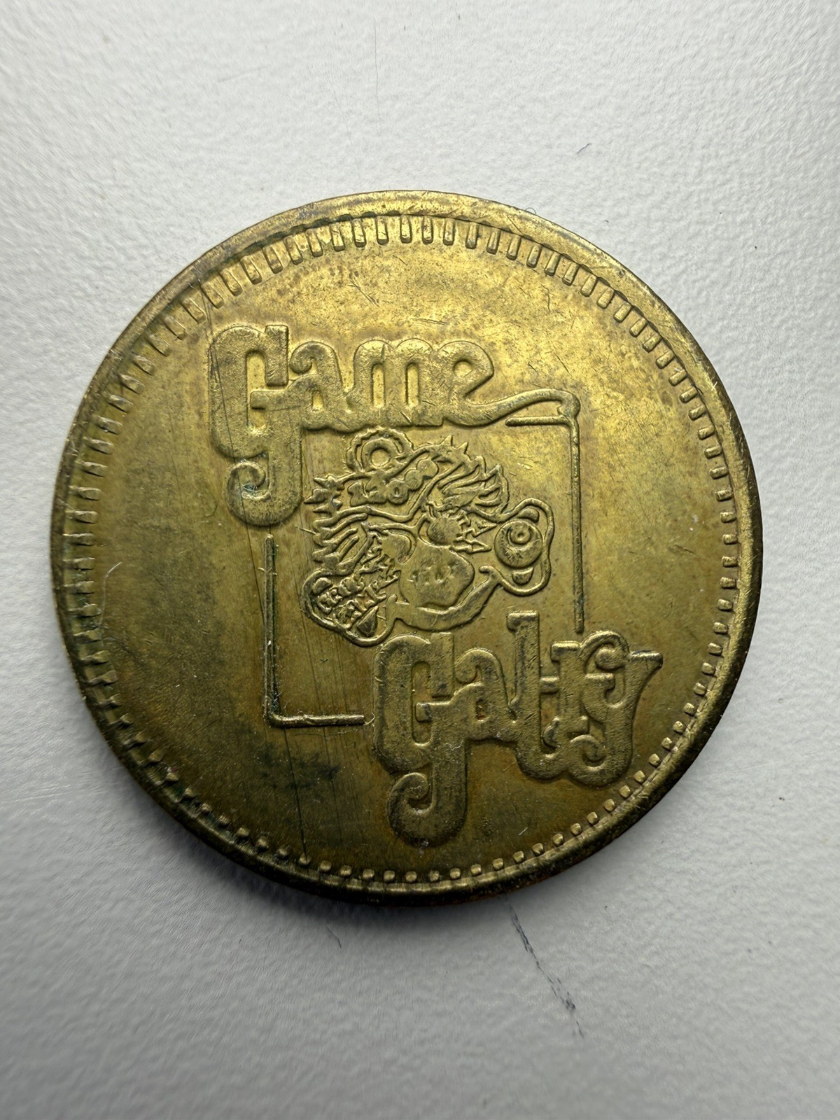 Vintage Arcade Token Lot – 1x "Game Gallery" Omaha + 2x "Freedom" Eagle Shield