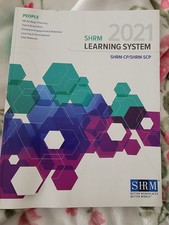 SHRM 2021 Learning System PEOPLE Book 