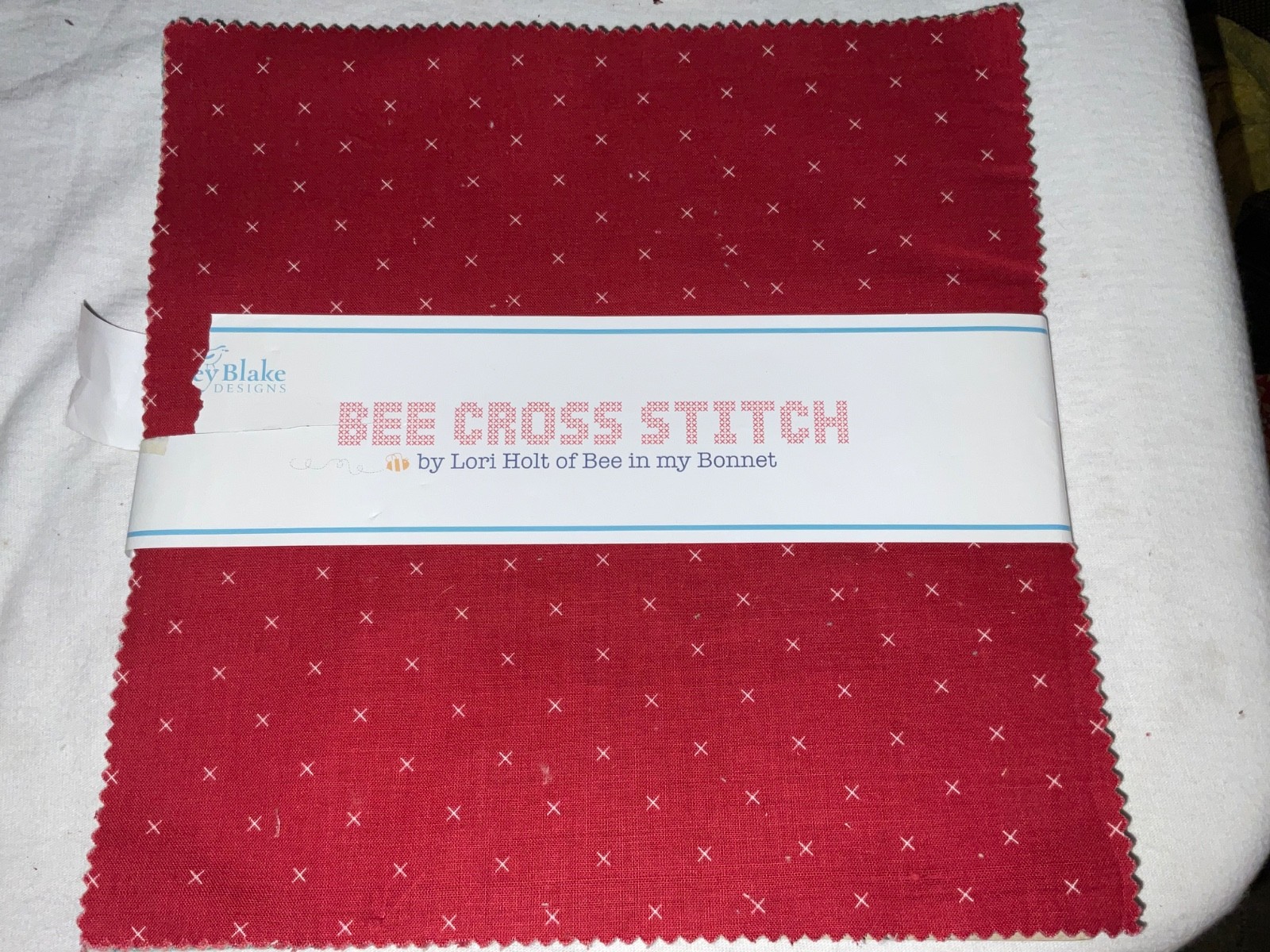 BEE CROSS STITCH 10" Stacker 42 Pieces 10-745-42 Lori Holt of Bee in My Bonnet