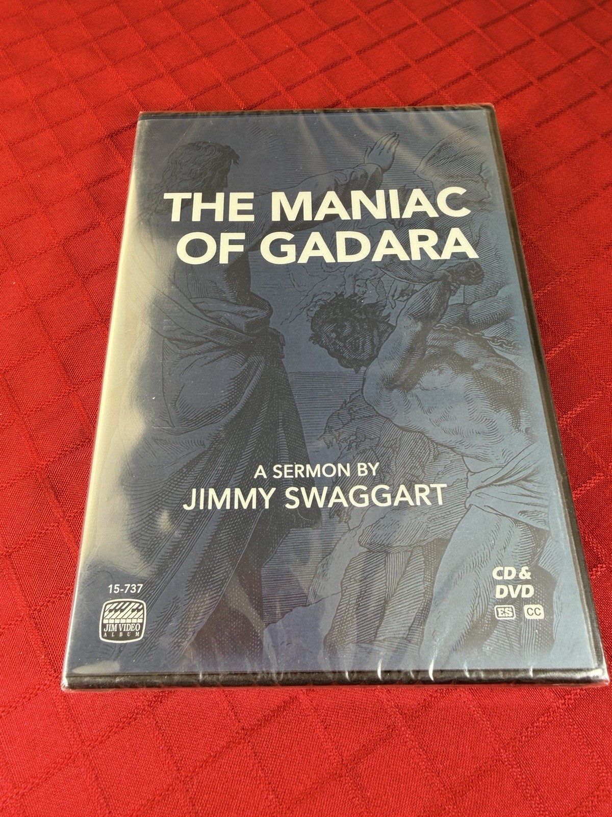 Jimmy Swaggart The Maniac of Gadara Sermon CD DVD Jim Records Christian NEW