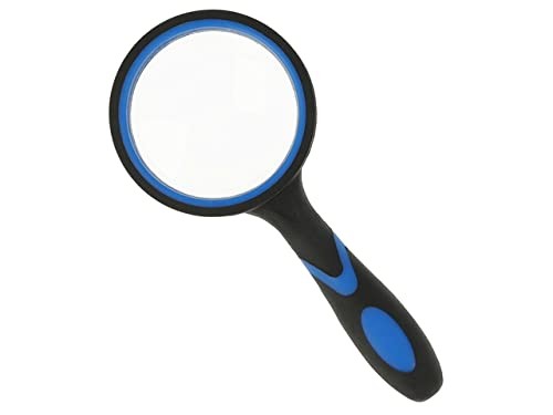 Westcott E-40402 00 4x Magnifying Glass Shatterproof Handheld Magnifying Glass f