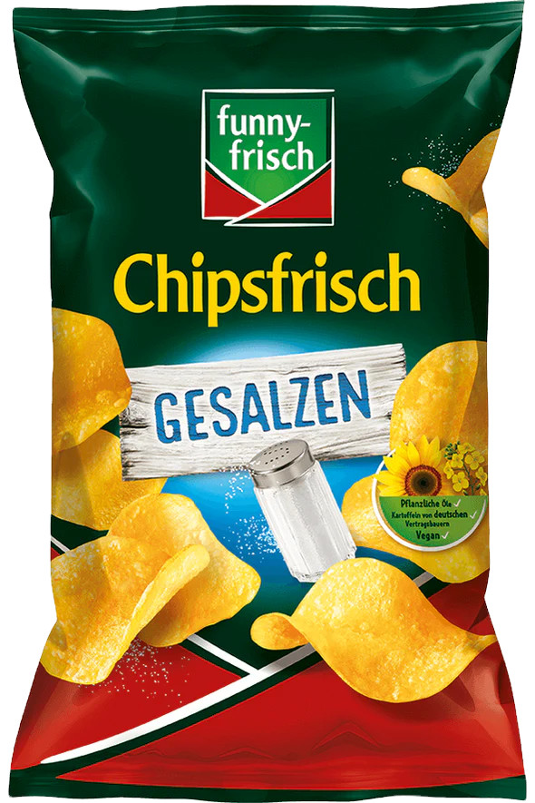 Funny Frisch Chipsfrisch Gesalzen- 150g
