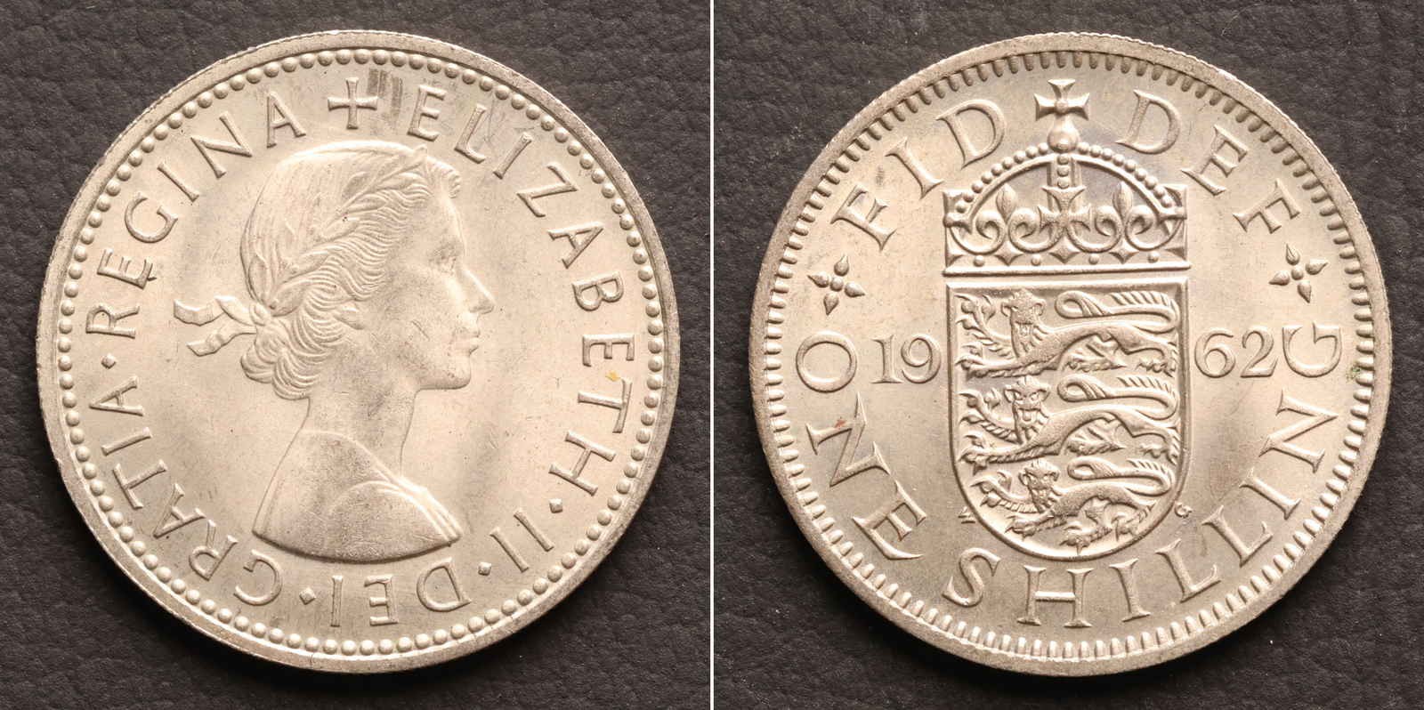 *Great Britain Coin 1 Shilling 1962[E14782]8d5