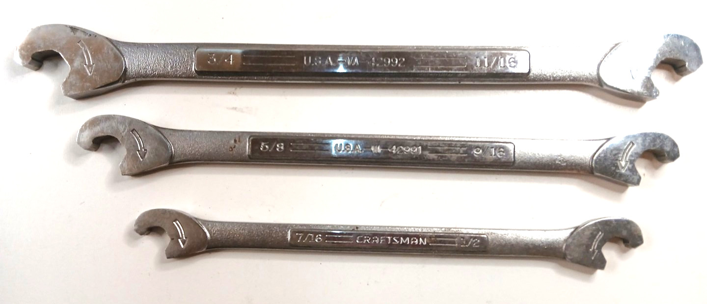 Craftsman Extreme Grip Wrench Set 42990 42991 42992 USA, SAE VA-Series 