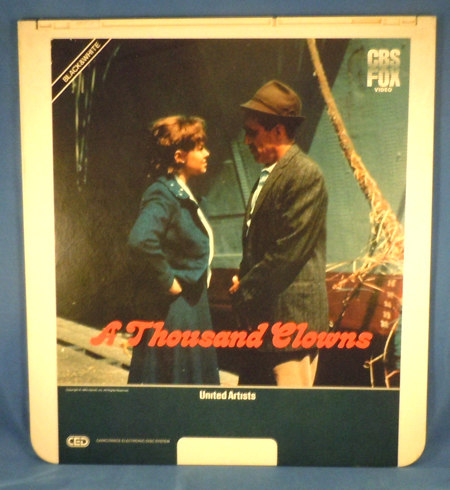 RCA CED VIDEODISC! - A THOUSAND CLOWNS with Jason Robards