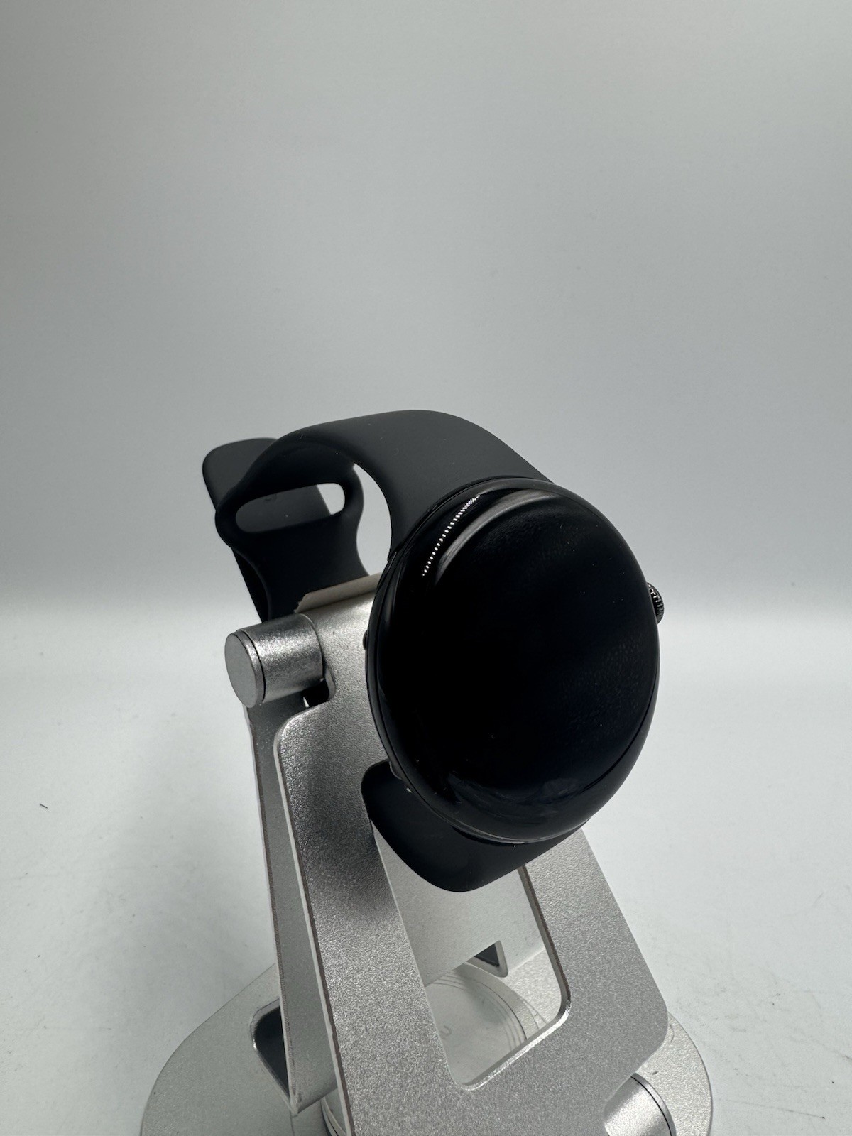 Google Pixel Watch 4 45mm Matte Black Aluminum (LTE) Obsidian Active Band New