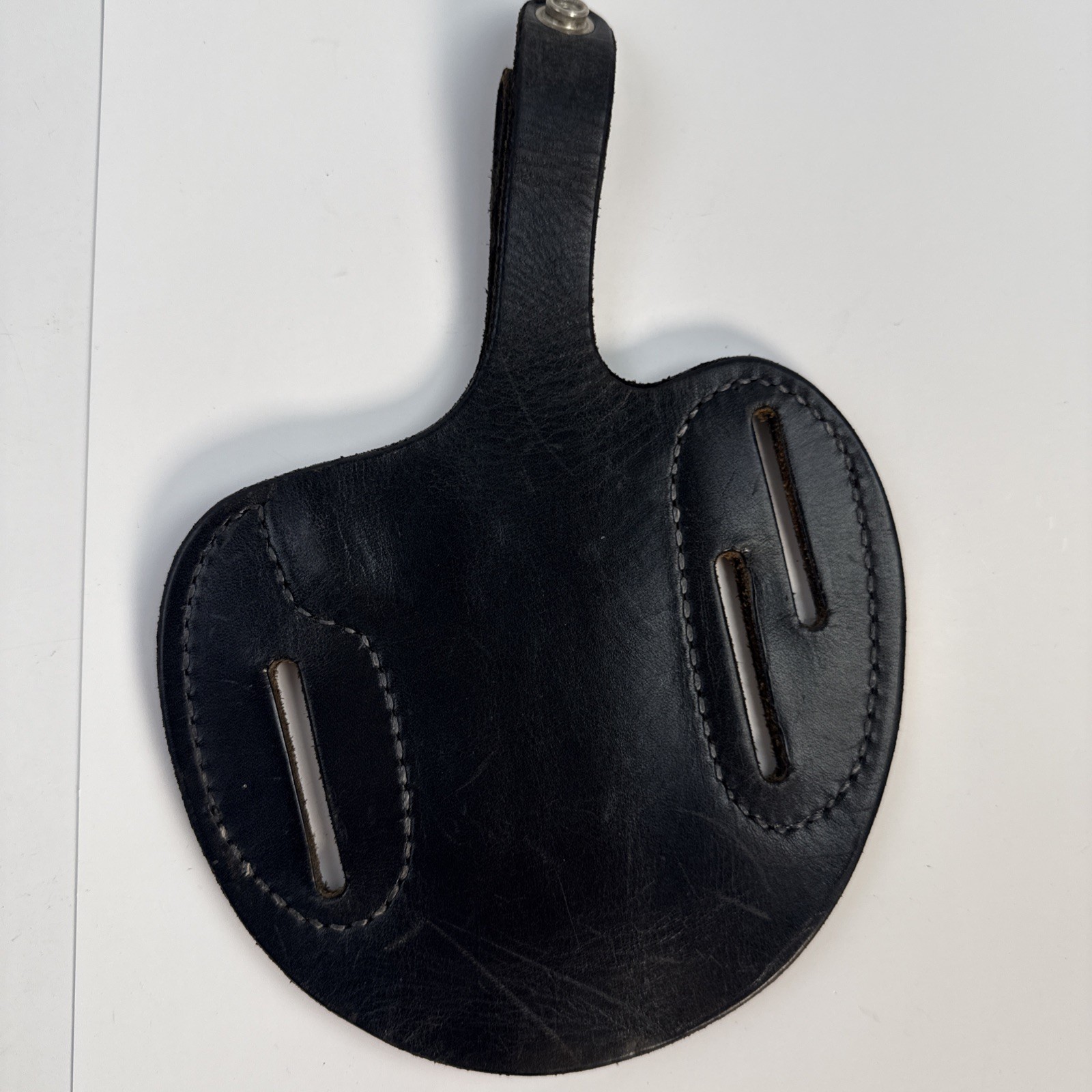 Vintage Roy's Leather Goods Pancake Holster 1911 Government GOV Black