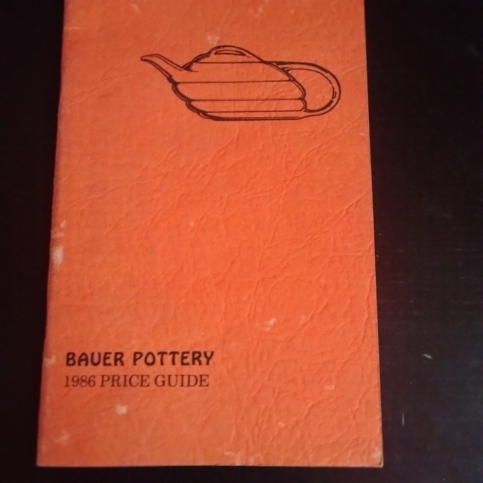 Bauer Pottery 1986 Price Guide