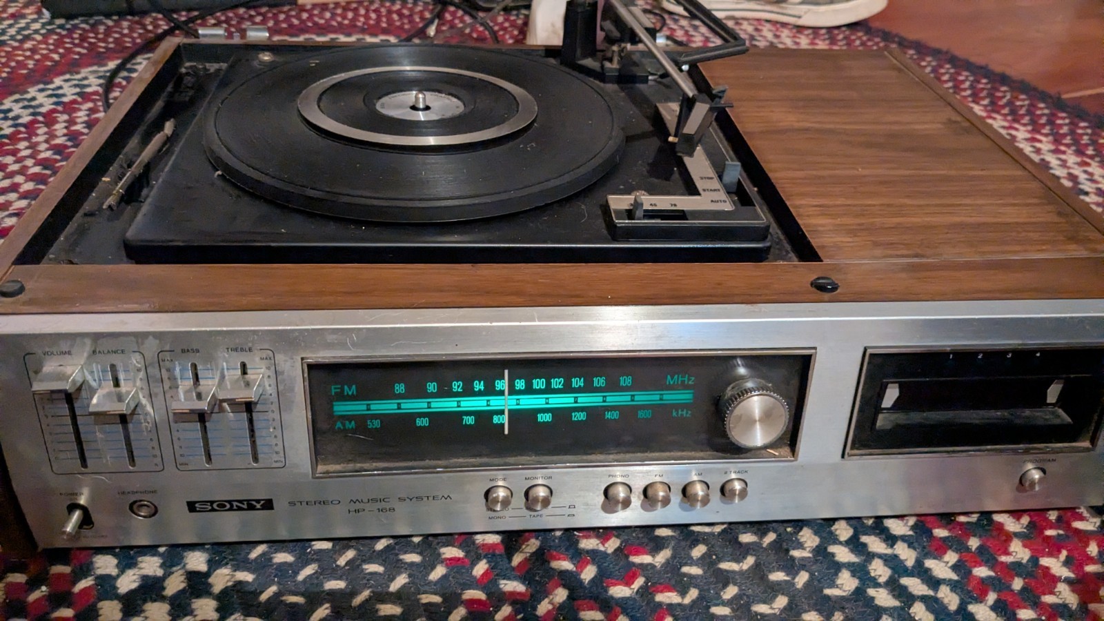 Vintage Audio Lot – Sony HP‑168 + Bendix 656A + Sound Master / Concert Master Re