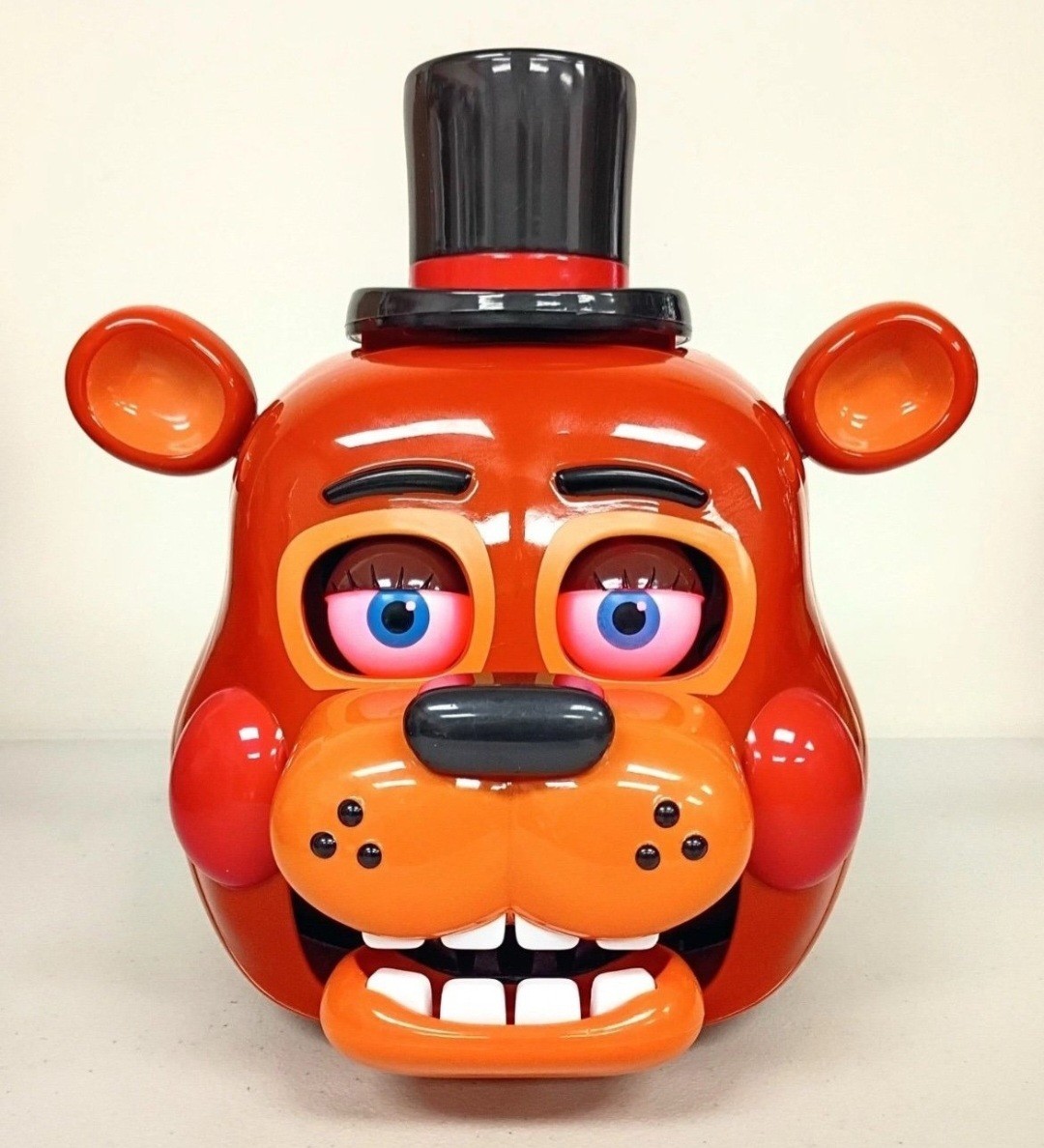 Five Nights At Freddys FNAF 2 Freddy Mask Head Light Up Popcorn Bucket AMC