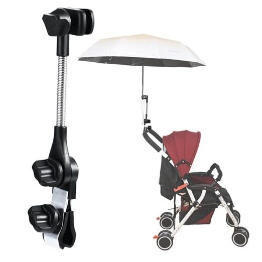 Umbrella Holder for Stroller, Baby Stroller Umbrella Attachment, Umbrellas 