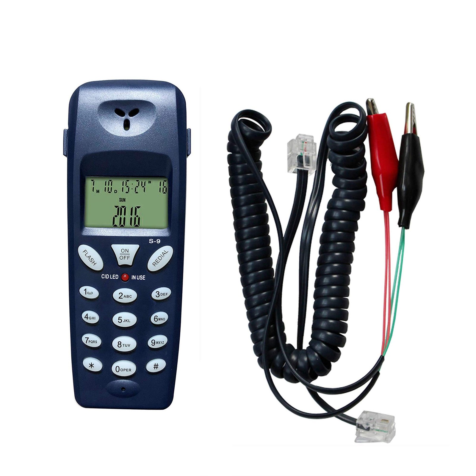 Landline Test Phone Line Set Telecom Check Telephone Line Dedicated Check Lin...