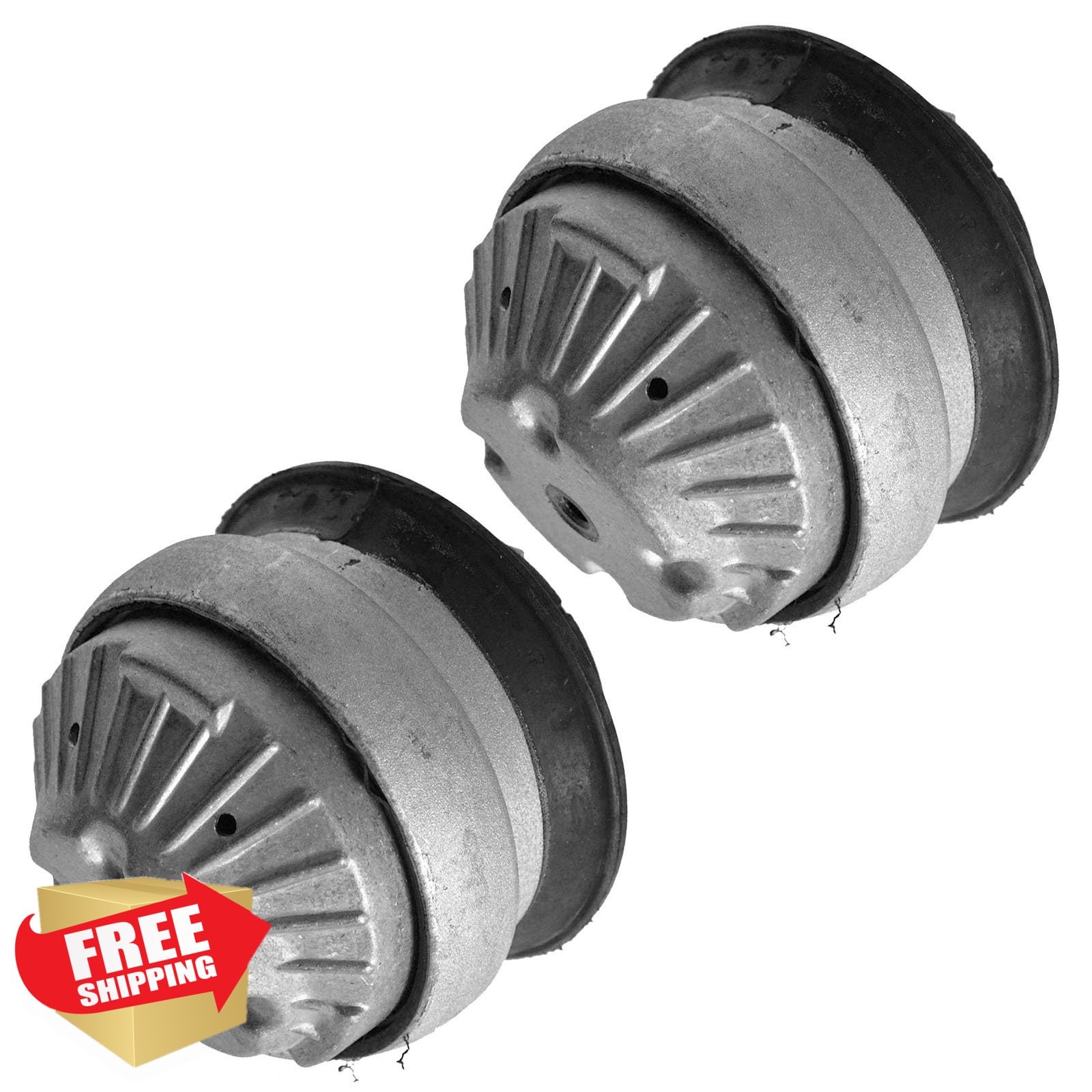 TRQ Engine Mounts Kit Set MB Front Rear LH RH