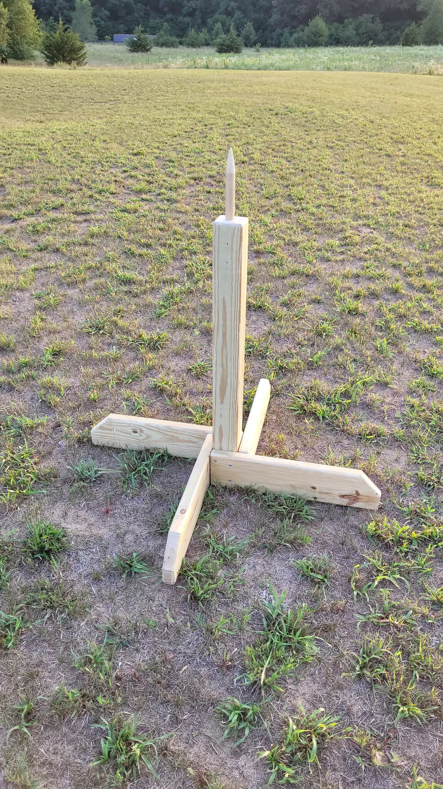 Handmade Economy Tameshigiri Stand For Cutting With Swords