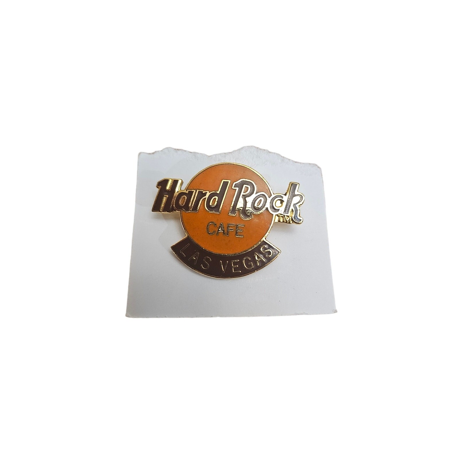 Vintage Hard Rock Café Pin 1990s Las Vegas Collector Brooch Souvenir Button Pin