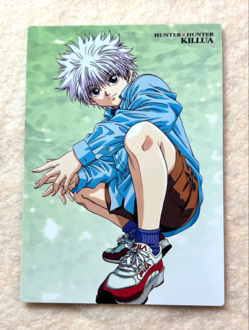 Hunter x Hunter Killua Carddas Masters Old Character Card Used