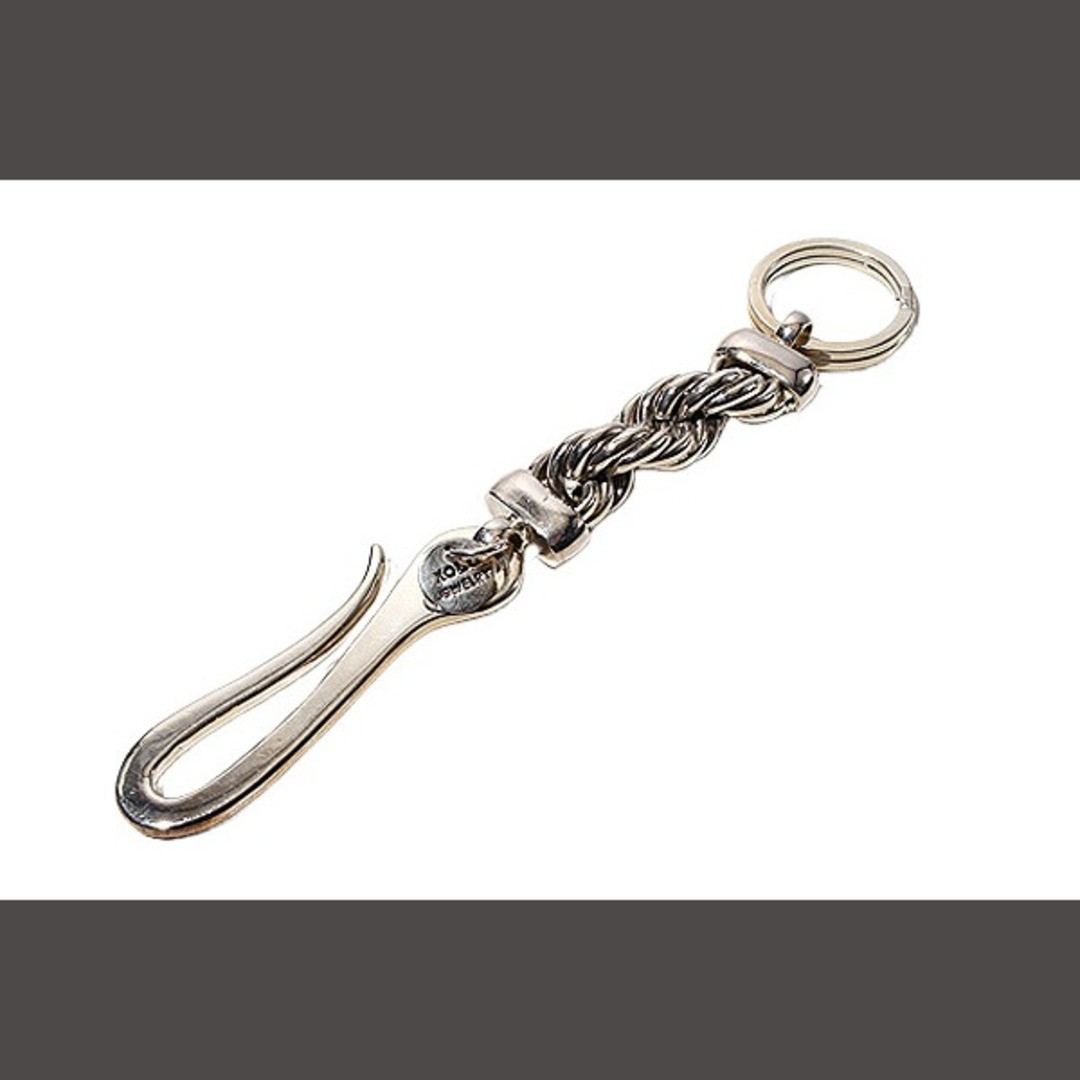 XOLO JEWELRY Shoro SV925 KeyHook with Basic Link Key Hook SILVER Made in Used 47