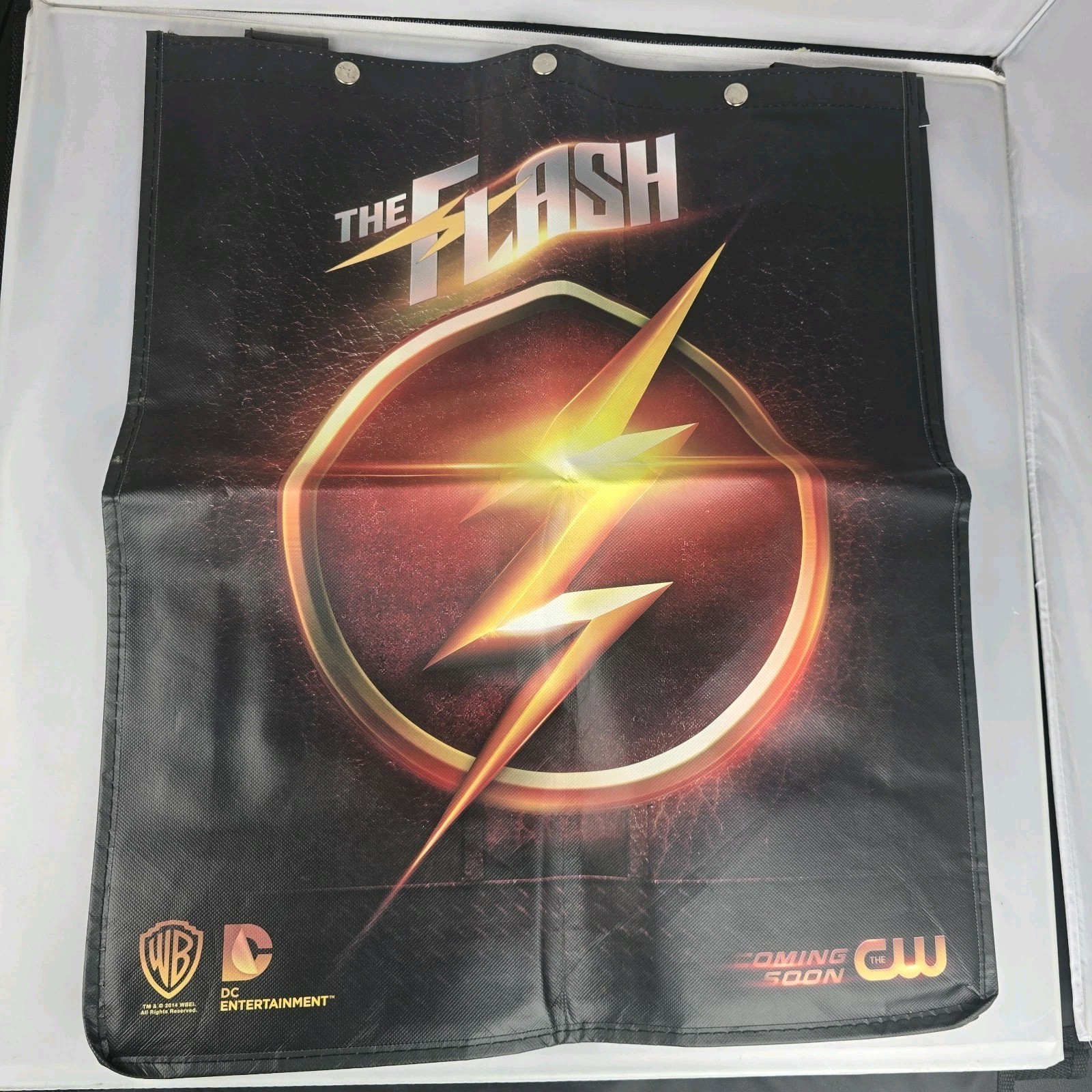 2014 SDCC San Diego Comic-Con THE FLASH Swag Bag Backpack 19X22