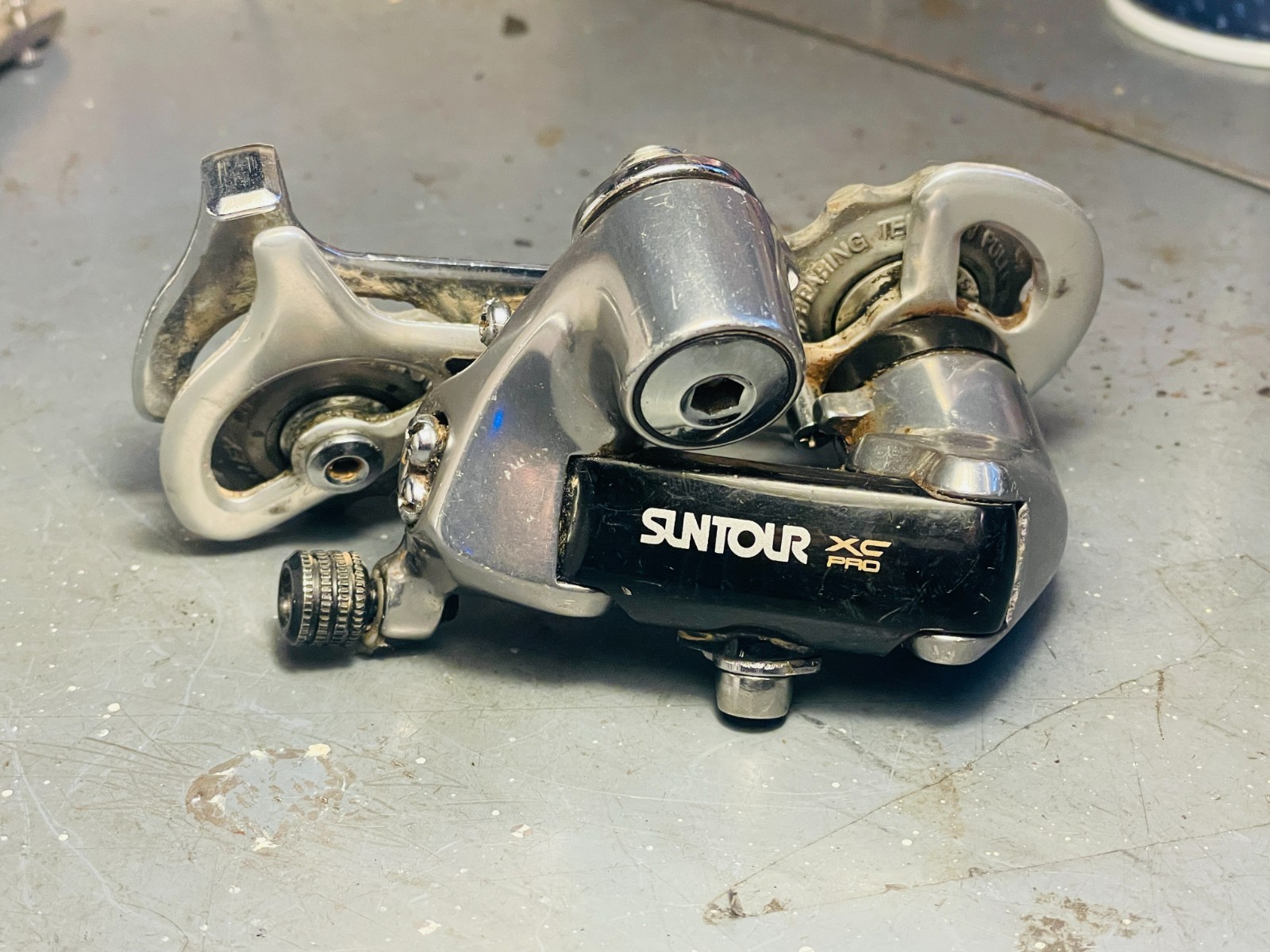 Vintage VGC Suntour XC Pro Long Cage Rear Derailleur MTB 90's